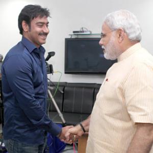 When Ajay Devgn met up with Narendra Modi
