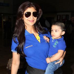 Shilpa Shetty's son Viaan says his first words