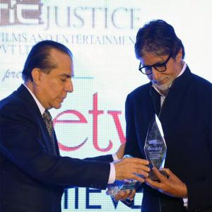 PIX: Amitabh Bachchan, Imran Khan receive Super Achievers Awards