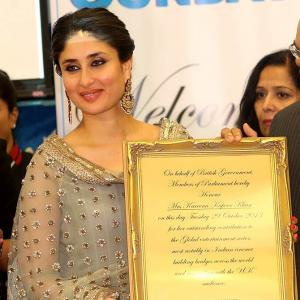 PIX: Kareena Kapoor honoured by the British government