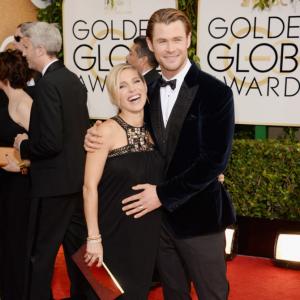 Golden Globes, 2014: On the red carpet with Thor actor Chris Hemsworth