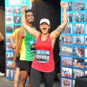 PIX: Bollywood runs the Mumbai Marathon