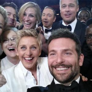 The Oscar selfie that brought Twitter down!