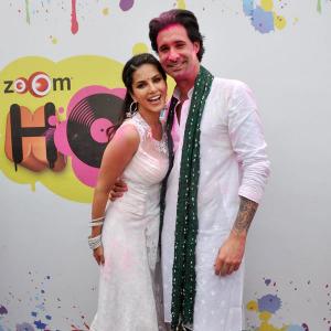 PIX: Sunny Leone, Poonam Pandey celebrate Holi