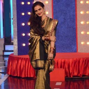PIX: Rekha was the best thing to happen to TV this weekend!