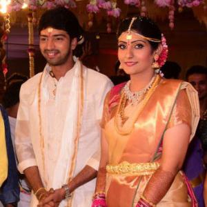 Political big-wigs, tinsel town grace Telugu actor Allari Naresh's wedding