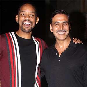 PIX: Akshay parties with Will Smith