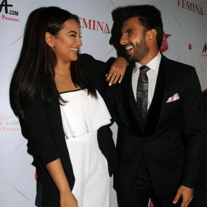 PIX: Sonakshi, Ranveer mingle at Femina awards