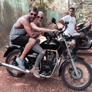 Thor actor Chris Hemsworth visits India