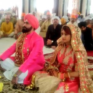 PIX: Aarya Babbar gets married