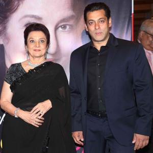 PIX: Salman unveils Asha Parekh's autobiography