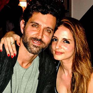 What do these pix of Hrithik and Sussanne say?