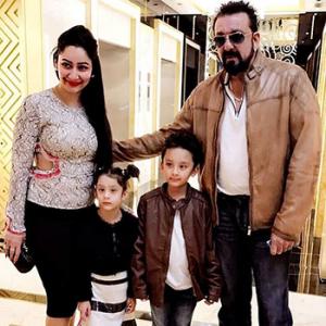 PIX: Sanjay Dutt's Dubai holiday with family