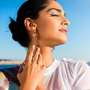 Cannes 2017: Sonam goes traditional on her first day!