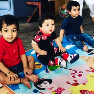 'Taimur and Laksshya's playdates happen once a month'