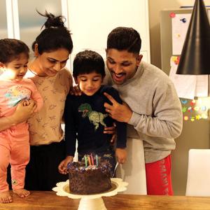Allu Arjun's son turns 4