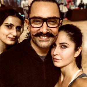 What are 'thugs' Aamir, Katrina, Fatima up to?