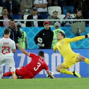 Hard road for Serbia after painful loss to Switzerland