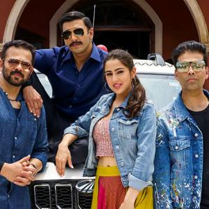 Simmba: All the action BEHIND THE SCENES