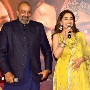 Why is Madhuri smiling so much?
