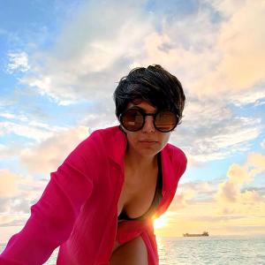 PIX: Mandira's bikini holiday in Maldives
