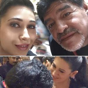 When Karisma met Maradona
