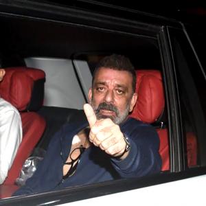 After chemo, Sanjay Dutt returns to work