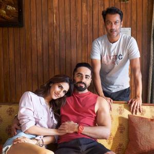 Here's how Ayushmann and Vaani shoot a film!