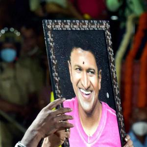 Grieving Crowds Bid Goodbye To Puneeth Rajkumar