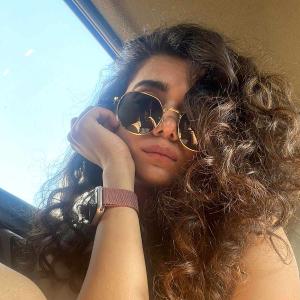 Mithila Lets Her Curls Do The Talking