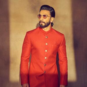 Ranveer wears the COLOUR of PASSION!