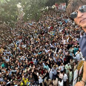 How Shah Rukh, Salman Celebrated Eid