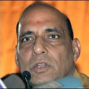 Rajnath Singh in Amravati for RSS 'Manthan Shibir'