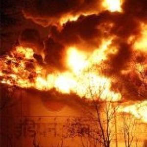 IOC fuel tanks still on fire, locals bear the brunt