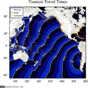 Chile earthquake kills 70; tsunami alert in Asia