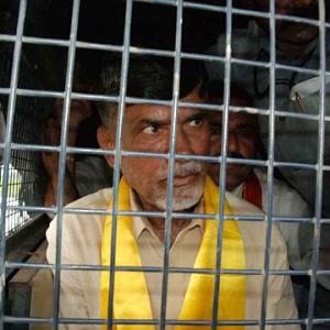 Naidu's arrest in Maharashtra triggers protests in AP