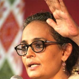 Arundhati Roy talks on 'War of People'