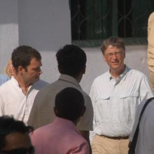 Bill Gates' Amethi visit a hush-hush affair