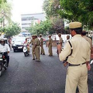Cop killed as 'terror' strikes Hyderabad