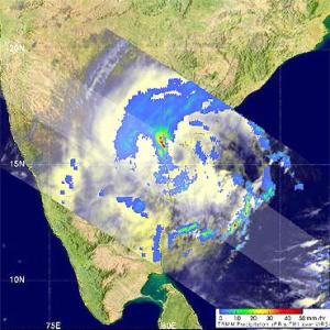 Images: NASA's satellite captures Laila hovering over India