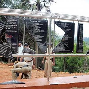 Images: Mangalore crash memorial desecrated