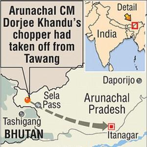 No trace of Arunachal CM's chopper amid confusion