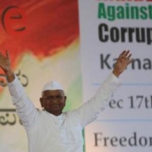 Put in place a strong Lokpal bill or just go: Anna tells govt