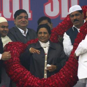 It's Mayawati vs the rest in UP elections 2012