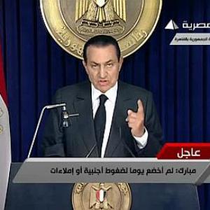 Defiant Mubarak refuses to quit till September
