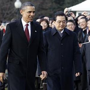 Hu's visit can lay foundation of Sino-US ties, says Obama