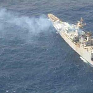 IN PIX: INS Godavari foils another piracy attempt