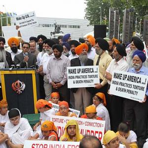 Sikhs protest Bhullar's death penalty near UN