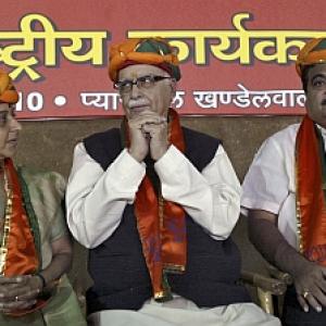 BJP ups the ante with all-night dharna at Rajghat 