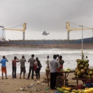 Efforts to salvage ship stranded near Mumbai fails